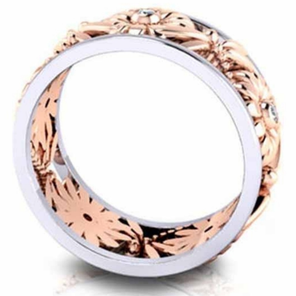 Ring - Daisies and Dragonflies Gold and Silver - Picture 3 of 4